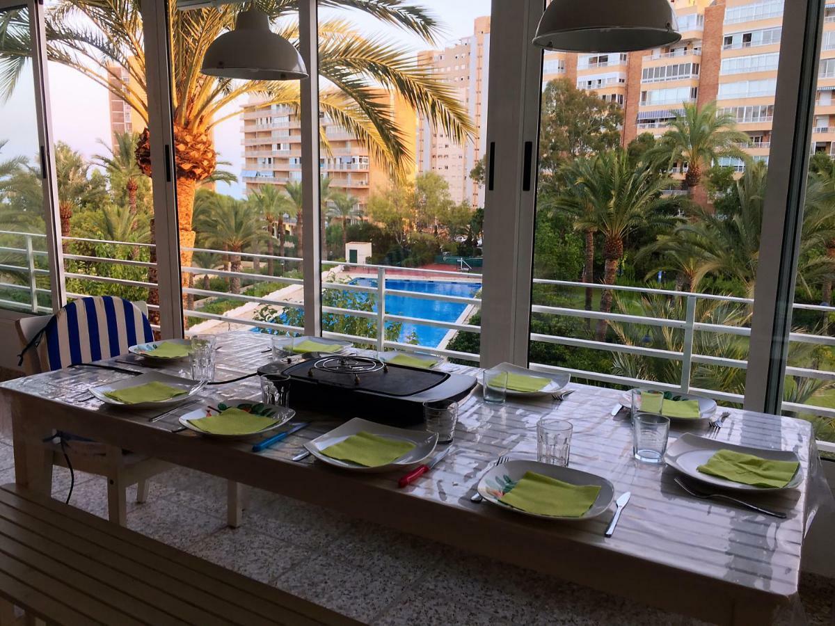 Alicante Plage Muchavista Vu Mer Piscine ,Wifi Buitenkant foto